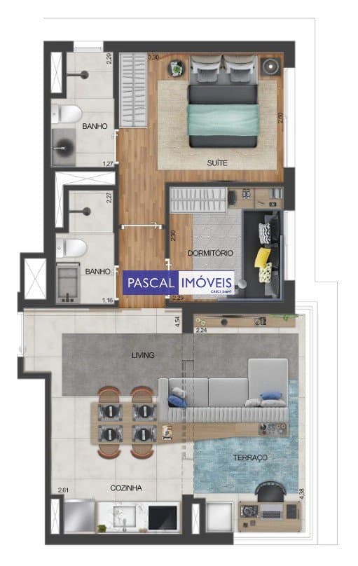 Apartamento em Brooklin