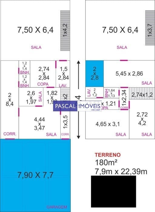 Casa comercial em Planalto Paulista