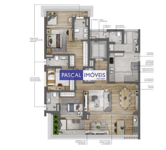 Apartamento em Campo Belo