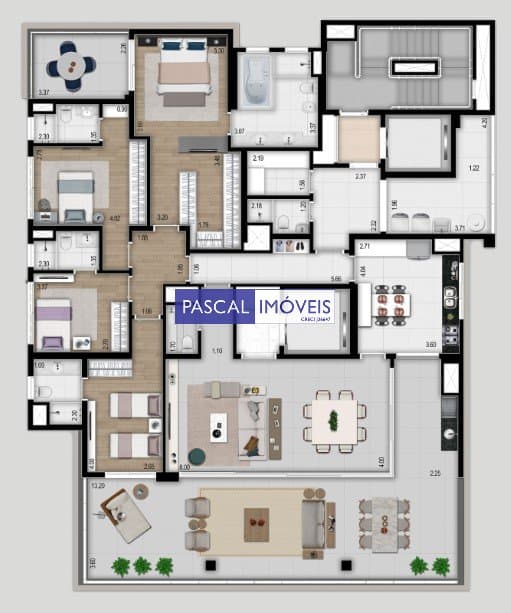 Apartamento em Jardim Paulista