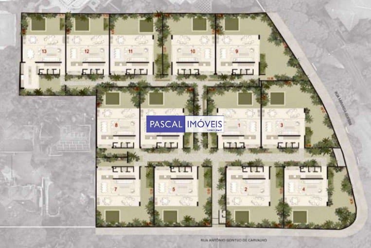 Casa em Condominio em Jardim Petrópolis