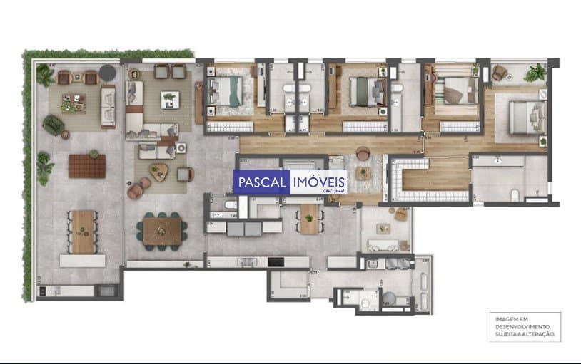 Apartamento em Paraíso