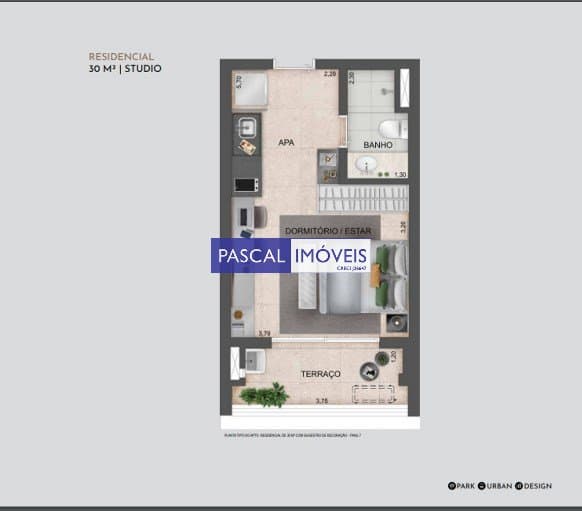 Studio em Vila Clementino