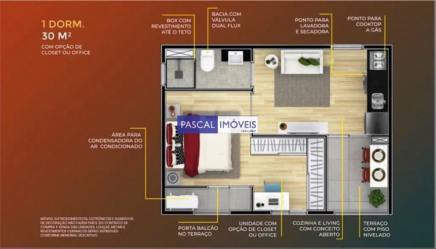 Apartamento em Jardim Aeroporto